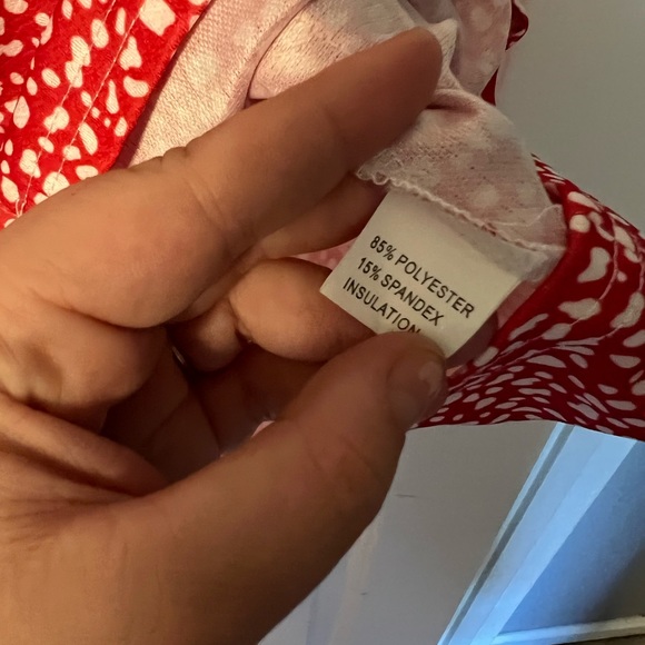 Small Amazon no brand v neck dress with pockets short sleeve buttons - Picture 5 of 10